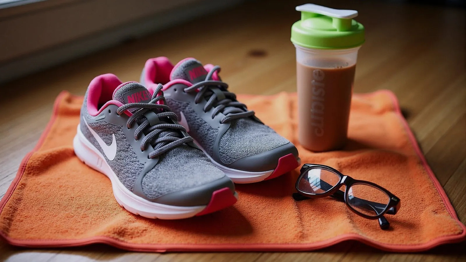 alimentazione-per-sport-scarpe-sportive-con-shaker