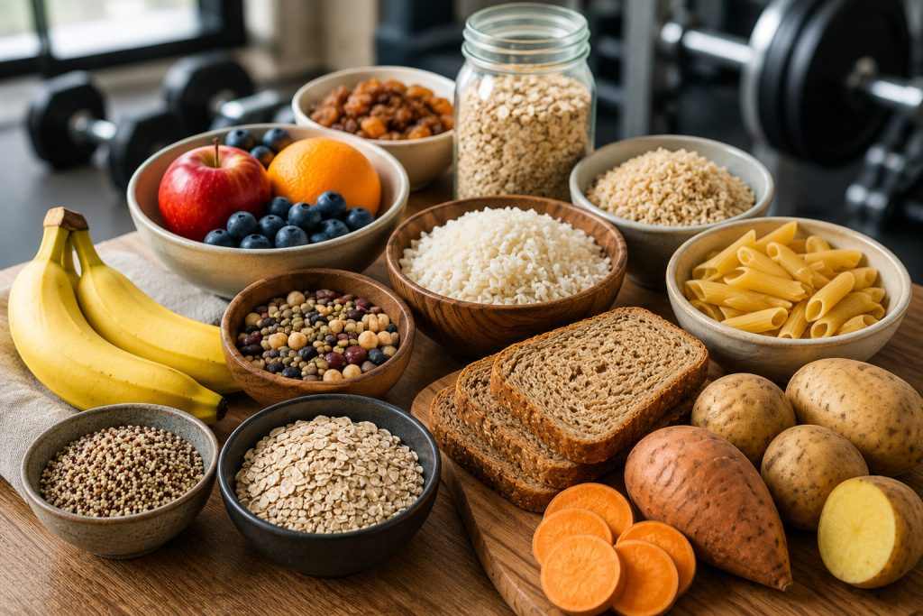 Food rich in carbs for bodybuilding